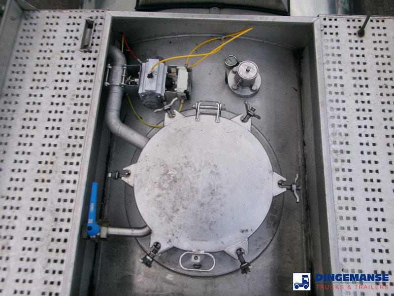 نصف مقطورة صهريج Indox Chemical tank inox L4BH 33.5 m3 / 1 comp: صور 17