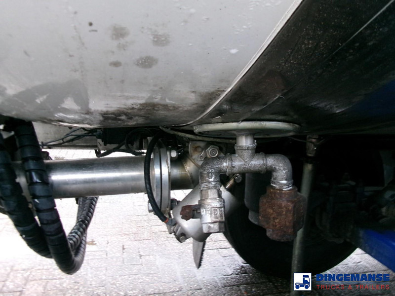 نصف مقطورة صهريج Indox Chemical tank inox L4BH 33.5 m3 / 1 comp: صور 15