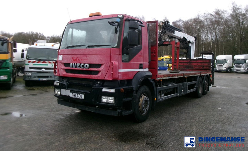Iveco AD260S31Y 6x2 RHD + Hiab 144 DLS-2 Pro - شاحنة كرين: صور 1 Iveco AD260S31Y 6x2 RHD + Hiab 144 DLS-2 Pro - شاحنة كرين: صور 1
