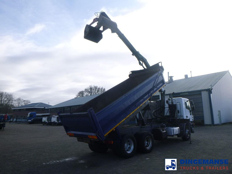 Iveco AD260T33 6X4 RHD tipper + HMF crane - شاحنة كرين: صور 4 Iveco AD260T33 6X4 RHD tipper + HMF crane - شاحنة كرين: صور 4