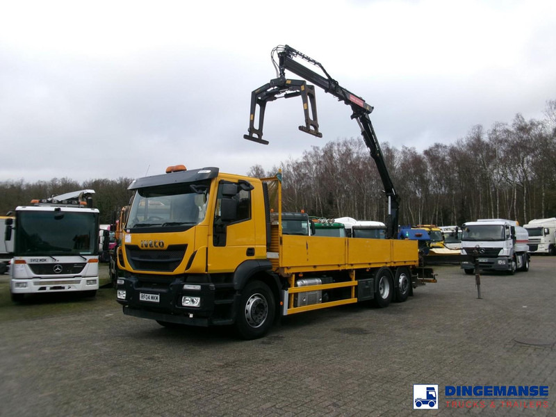 Iveco Stralis 310 6x2 Euro 6 + Atlas 129.3V A11 crane - شاحنة كرين: صور 1 Iveco Stralis 310 6x2 Euro 6 + Atlas 129.3V A11 crane - شاحنة كرين: صور 1