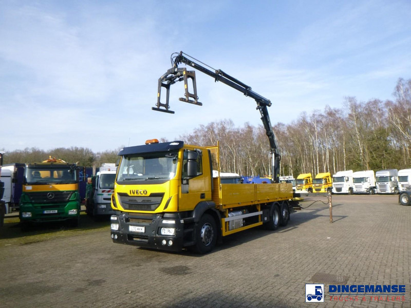 Iveco Stralis 310 6x2 Euro 6 RHD + Atlas 105.2 crane - شاحنة كرين: صور 1 Iveco Stralis 310 6x2 Euro 6 RHD + Atlas 105.2 crane - شاحنة كرين: صور 1