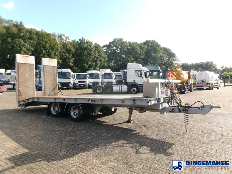 KING 2-axle platform drawbar trailer 14t + ramps - مقطورات مسطحة: صور 2 KING 2-axle platform drawbar trailer 14t + ramps - مقطورات مسطحة: صور 2