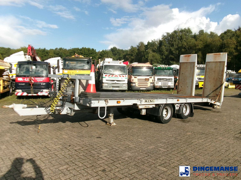 KING 2-axle platform drawbar trailer 14t + ramps - مقطورات مسطحة: صور 1 KING 2-axle platform drawbar trailer 14t + ramps - مقطورات مسطحة: صور 1