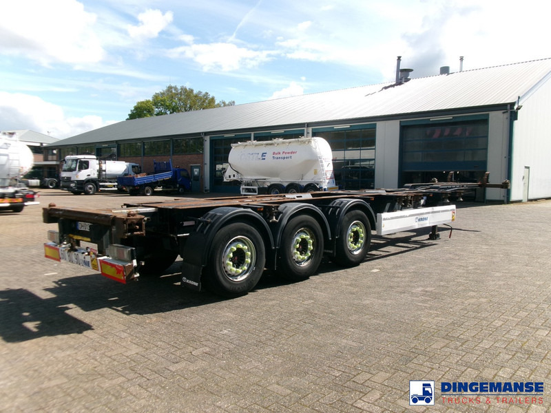 Krone 3-axle container trailer 20-30-40-45 ft DA08LNA - شاحنات الحاويات / جسم علوي قابل للتغيير نصف مقطورة: صور 4 Krone 3-axle container trailer 20-30-40-45 ft DA08LNA - شاحنات الحاويات / جسم علوي قابل للتغيير نصف مقطورة: صور 4