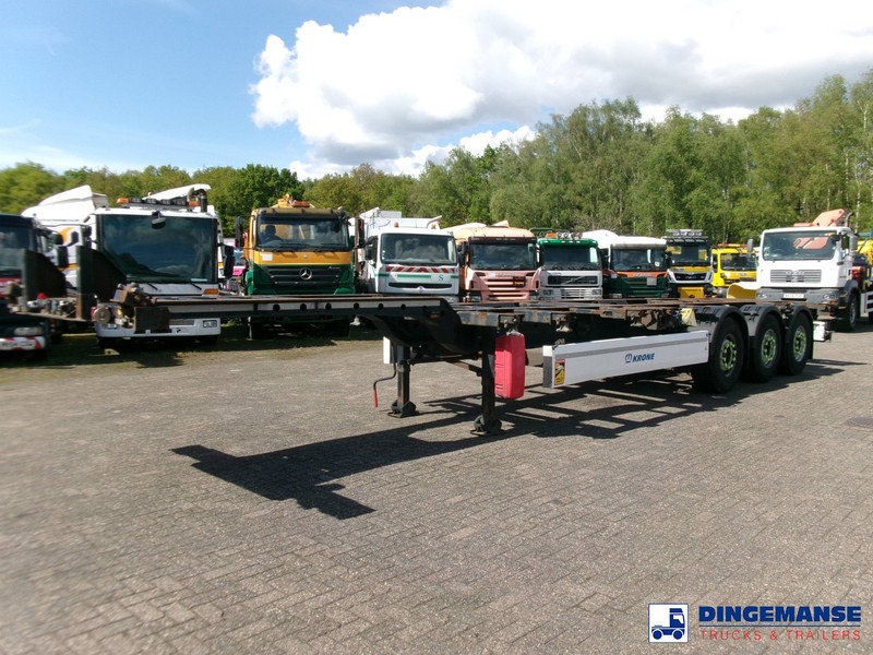 Krone 3-axle container trailer 20-30-40-45 ft DA08LNA - شاحنات الحاويات / جسم علوي قابل للتغيير نصف مقطورة: صور 1 Krone 3-axle container trailer 20-30-40-45 ft DA08LNA - شاحنات الحاويات / جسم علوي قابل للتغيير نصف مقطورة: صور 1