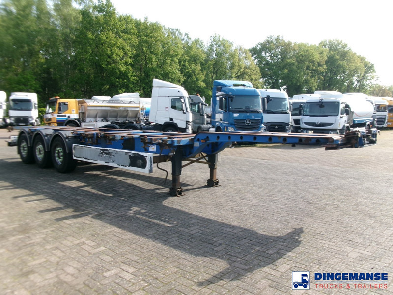 Krone 3-axle container trailer 20-30-40-45 ft SDC27 - شاحنات الحاويات / جسم علوي قابل للتغيير نصف مقطورة: صور 2 Krone 3-axle container trailer 20-30-40-45 ft SDC27 - شاحنات الحاويات / جسم علوي قابل للتغيير نصف مقطورة: صور 2