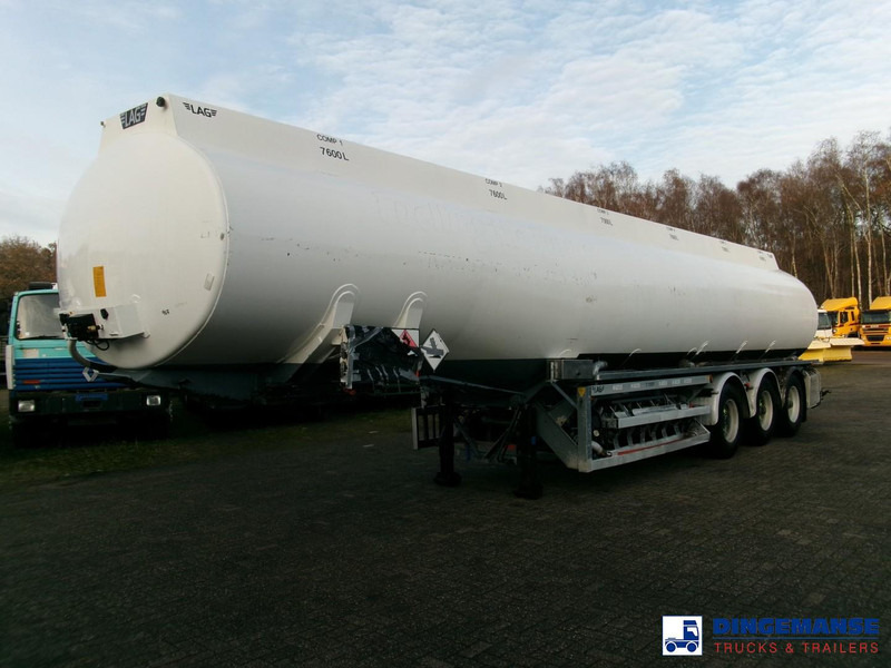 LAG Fuel tank alu 45.2 m3 / 6 comp + pump - نصف مقطورة صهريج: صور 1 LAG Fuel tank alu 45.2 m3 / 6 comp + pump - نصف مقطورة صهريج: صور 1