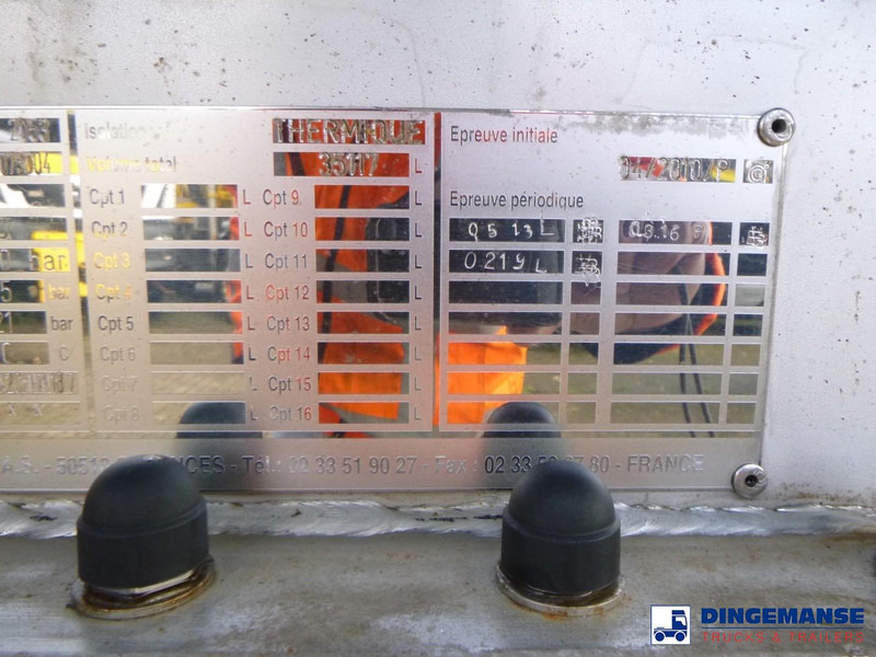 MAISONNEUVE Bitumen tank inox 35 m3 / 1 comp إيجار MAISONNEUVE Bitumen tank inox 35 m3 / 1 comp: صور 20