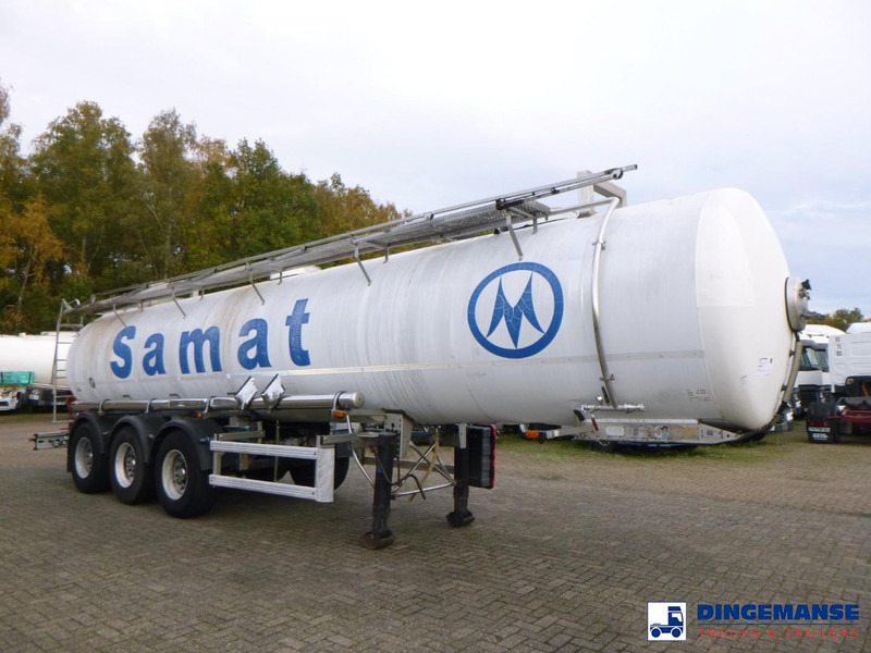 MAISONNEUVE Chemical ACID tank inox L4BH 22.4 m3 / 1 comp (caustic soda) - نصف مقطورة صهريج: صور 2 MAISONNEUVE Chemical ACID tank inox L4BH 22.4 m3 / 1 comp (caustic soda) - نصف مقطورة صهريج: صور 2