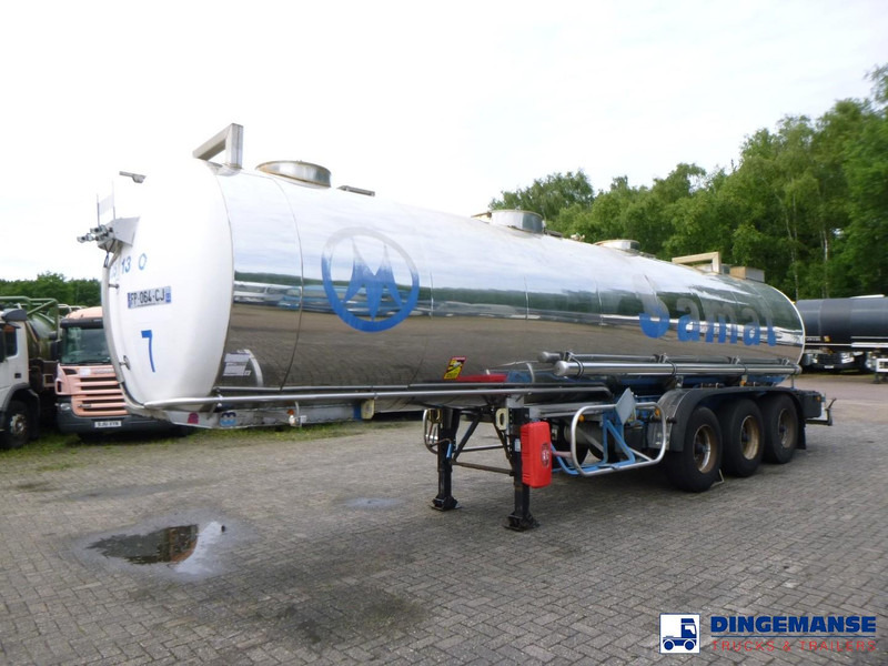 MAISONNEUVE Chemical tank inox 26 m3 / 1 comp - نصف مقطورة صهريج: صور 1 MAISONNEUVE Chemical tank inox 26 m3 / 1 comp - نصف مقطورة صهريج: صور 1