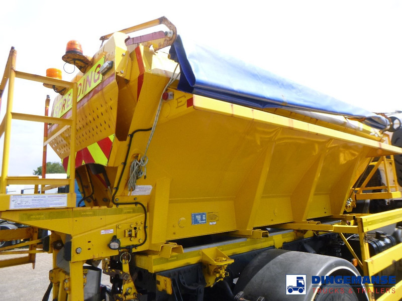 جرافة ثلج MAN TGM 18.290 4X4 RHD gritter / snow plough: صور 7