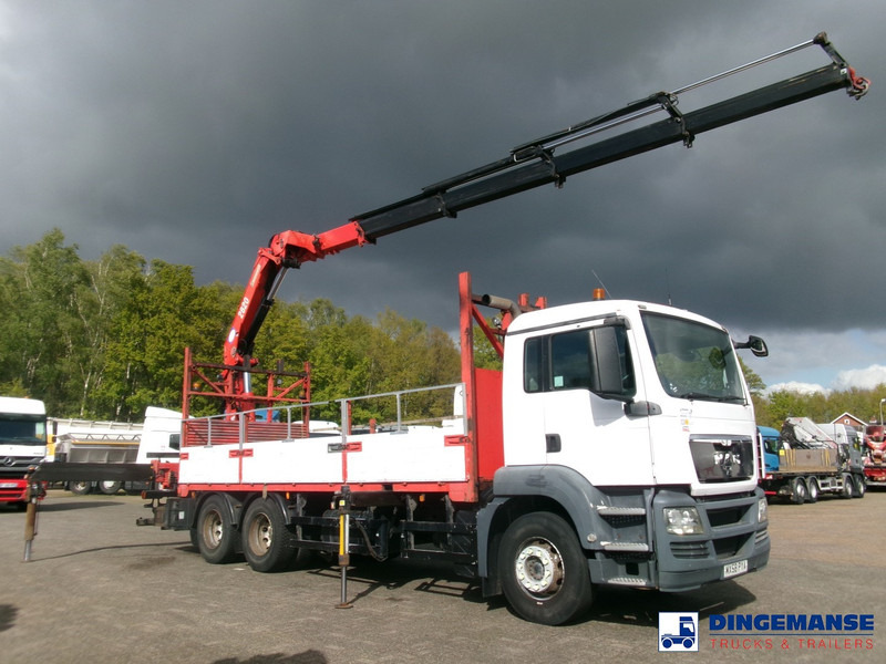 MAN TGS 26.320 6X4 RHD + HMF 2820 K4 - شاحنة كرين: صور 2 MAN TGS 26.320 6X4 RHD + HMF 2820 K4 - شاحنة كرين: صور 2