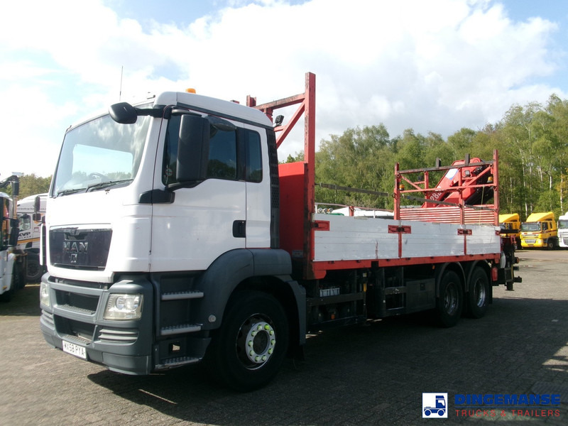 MAN TGS 26.320 6X4 RHD + HMF 2820 K4 - شاحنة كرين: صور 5 MAN TGS 26.320 6X4 RHD + HMF 2820 K4 - شاحنة كرين: صور 5