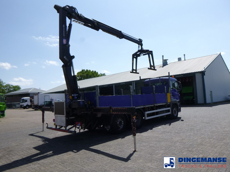 MAN TGS 26.360 6X2 RHD + HMF 1420-K2 + grapple - شاحنة كرين: صور 4 MAN TGS 26.360 6X2 RHD + HMF 1420-K2 + grapple - شاحنة كرين: صور 4