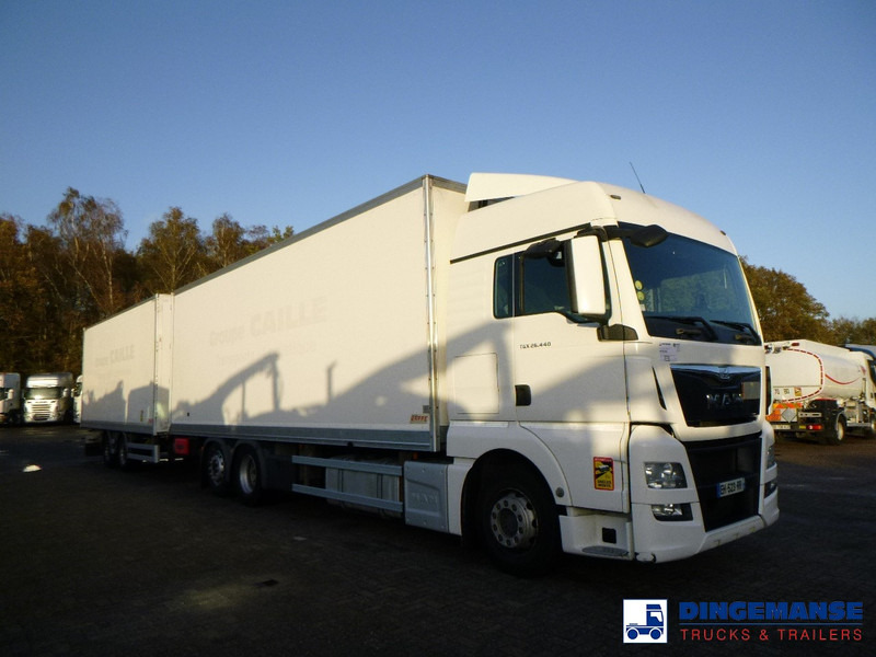 MAN TGX 26.440 6X2 high volume + Fruehauf closed box trailer - بصندوق مغلق شاحنة: صور 2 MAN TGX 26.440 6X2 high volume + Fruehauf closed box trailer - بصندوق مغلق شاحنة: صور 2