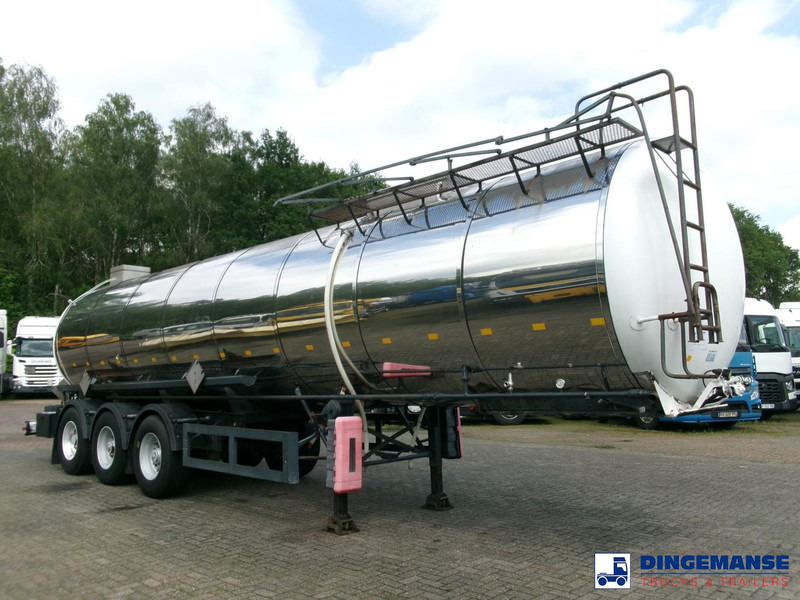 METALOVOUGA Bitumen / heavy oil tank inox 29 m3 / 1 comp - نصف مقطورة صهريج: صور 2 METALOVOUGA Bitumen / heavy oil tank inox 29 m3 / 1 comp - نصف مقطورة صهريج: صور 2