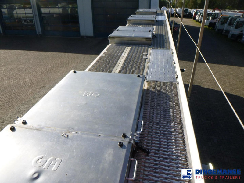 نصف مقطورة صهريج Magyar Chemical tank inox L4BH 29.8 m3 / 1 comp: صور 10