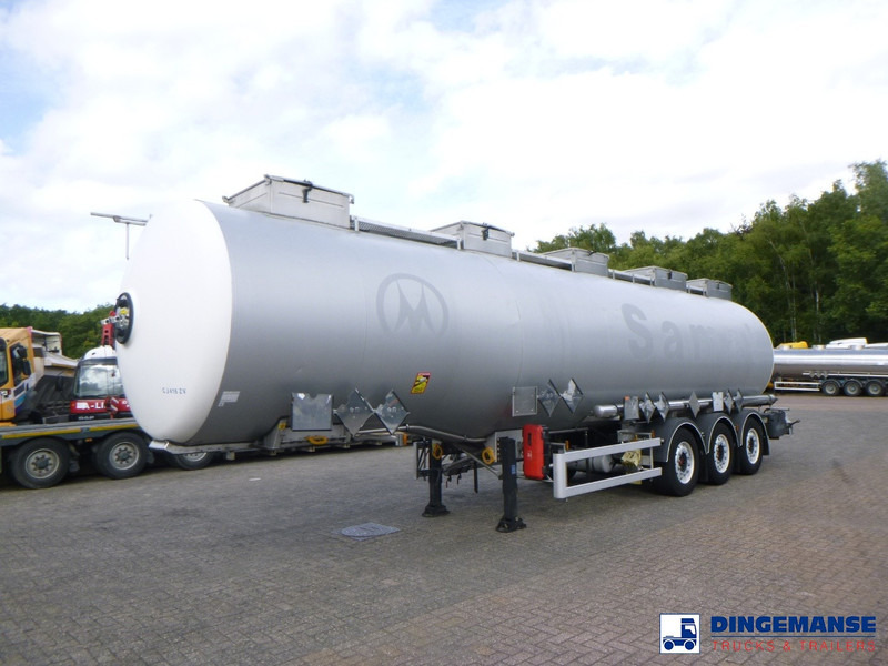 Magyar Chemical tank inox L4BH 37.5 m3 / 4 comp ADR 26-03-2026 - نصف مقطورة صهريج: صور 1 Magyar Chemical tank inox L4BH 37.5 m3 / 4 comp ADR 26-03-2026 - نصف مقطورة صهريج: صور 1
