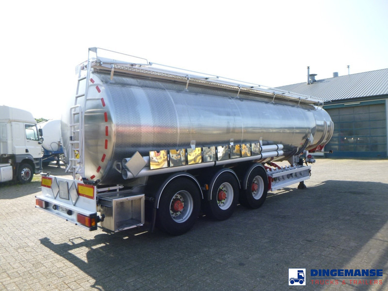 Magyar Fuel tank inox 38.8m3 / 8comp ADR valid 02/12/2025 - نصف مقطورة صهريج: صور 4 Magyar Fuel tank inox 38.8m3 / 8comp ADR valid 02/12/2025 - نصف مقطورة صهريج: صور 4