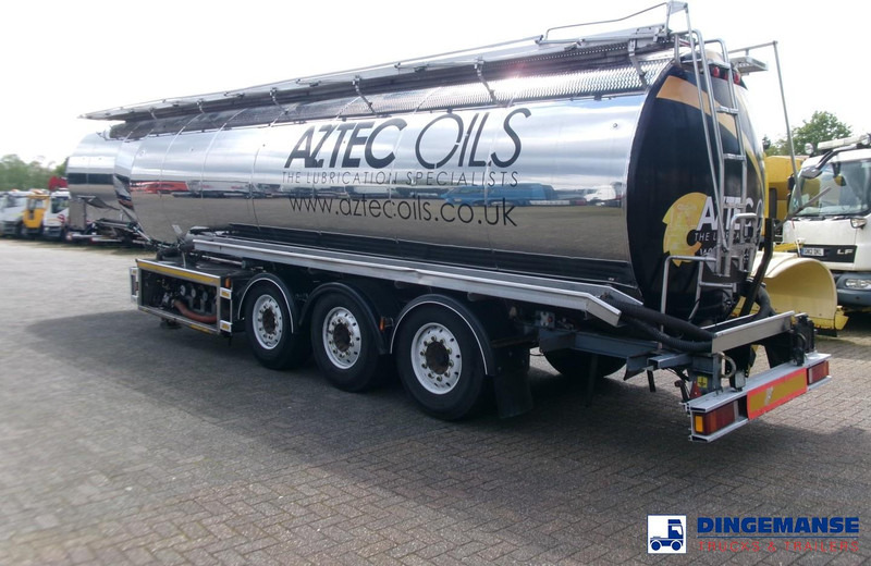 Magyar Heavy oil tank inox 37 m3 / 5 comp + pump - نصف مقطورة صهريج: صور 3 Magyar Heavy oil tank inox 37 m3 / 5 comp + pump - نصف مقطورة صهريج: صور 3