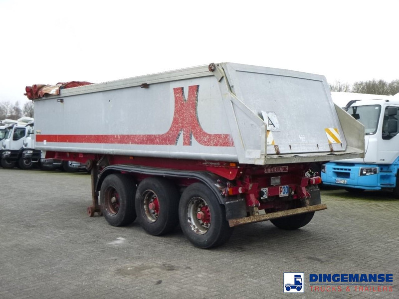 Meierling Tipper trailer alu 21 m3 + tarpaulin - قلابة نصف مقطورة: صور 4 Meierling Tipper trailer alu 21 m3 + tarpaulin - قلابة نصف مقطورة: صور 4