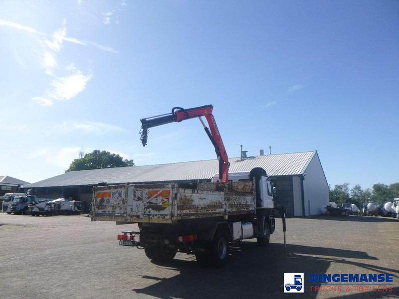 Mercedes-Benz Actros 1835 4x2 tipper + Palfinger PK12000 - شاحنة كرين: صور 5 Mercedes-Benz Actros 1835 4x2 tipper + Palfinger PK12000 - شاحنة كرين: صور 5