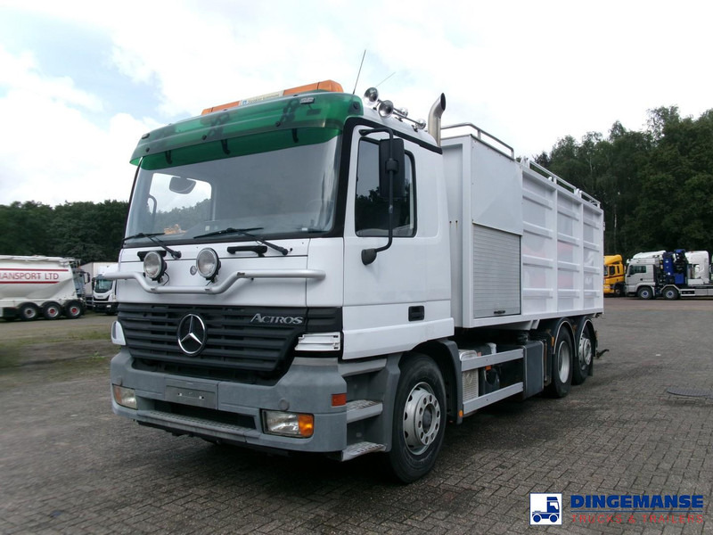 Mercedes-Benz Actros 2535 6x2 vacuum tank Saugbagger - فراغ شاحنة: صور 1 Mercedes-Benz Actros 2535 6x2 vacuum tank Saugbagger - فراغ شاحنة: صور 1