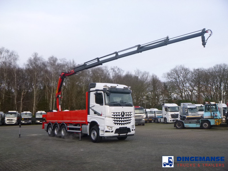 Mercedes-Benz Arocs 3748 8x4 Euro 6 + Palfinger PK22002 EH - شاحنة كرين: صور 2 Mercedes-Benz Arocs 3748 8x4 Euro 6 + Palfinger PK22002 EH - شاحنة كرين: صور 2