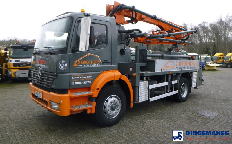 Mercedes-Benz Atego 1823 4x2 Putzmeister concrete pump 16 m - مضخة خرسانة ثابتة: صور 1 Mercedes-Benz Atego 1823 4x2 Putzmeister concrete pump 16 m - مضخة خرسانة ثابتة: صور 1