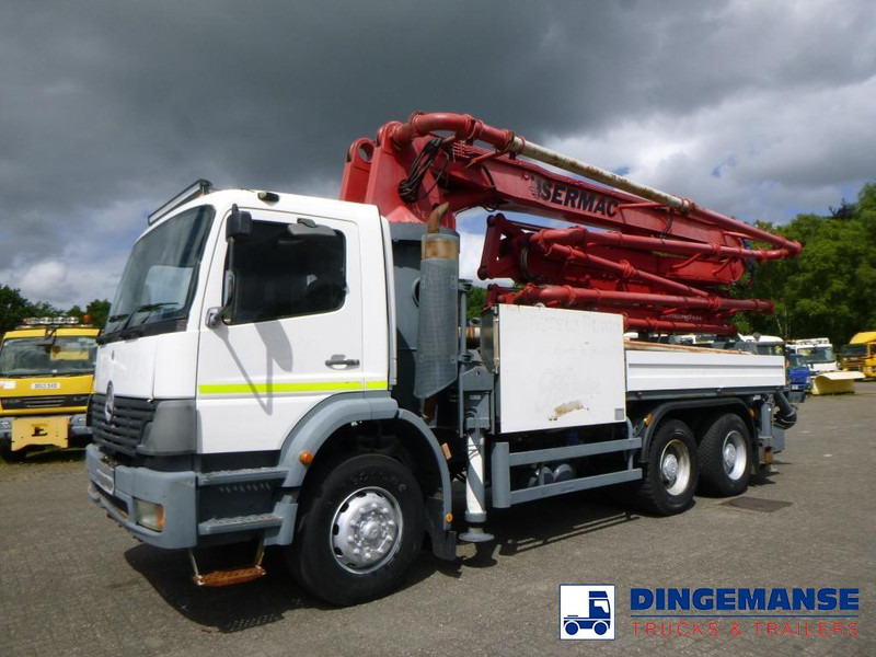 Mercedes-Benz Atego 6x4 Sermac SCL120 concrete pump - مضخة خرسانة: صور 1 Mercedes-Benz Atego 6x4 Sermac SCL120 concrete pump - مضخة خرسانة: صور 1