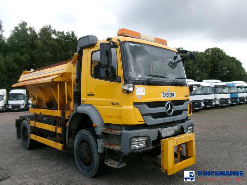 Mercedes-Benz Axor 1824 4x4 RHD salt spreader / gritter - جرافة ثلج: صور 2 Mercedes-Benz Axor 1824 4x4 RHD salt spreader / gritter - جرافة ثلج: صور 2