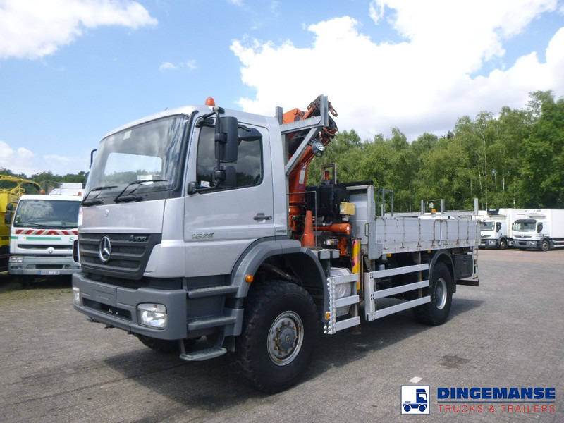 Mercedes-Benz Axor 1829 4x4 RHD + Atlas 85.2 A5L - شاحنة كرين: صور 1 Mercedes-Benz Axor 1829 4x4 RHD + Atlas 85.2 A5L - شاحنة كرين: صور 1