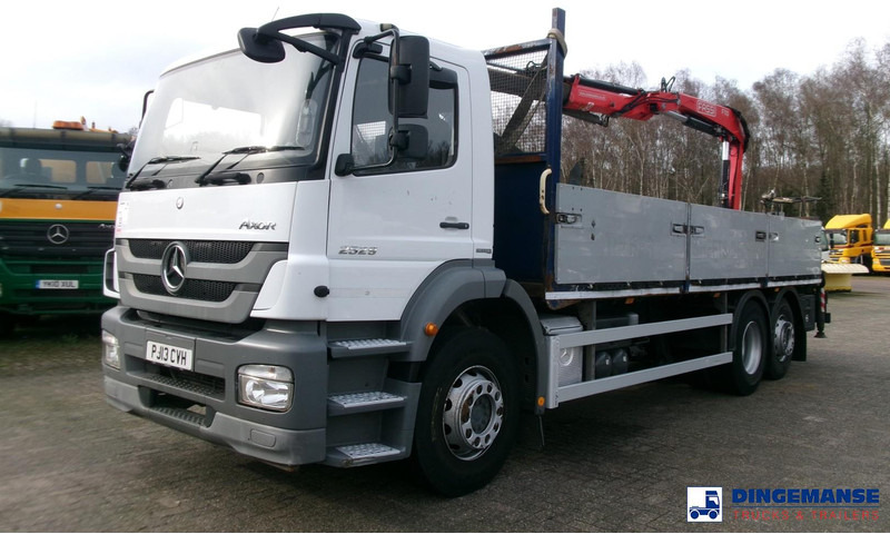Mercedes-Benz Axor 2529 6x2 RHD + Fassi F110 crane - شاحنة كرين: صور 1 Mercedes-Benz Axor 2529 6x2 RHD + Fassi F110 crane - شاحنة كرين: صور 1
