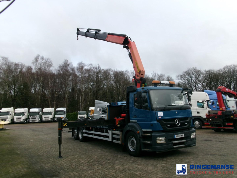 Mercedes-Benz Axor 2529 6x2 RHD + Palfinger PK26002 EH crane - شاحنة كرين: صور 2 Mercedes-Benz Axor 2529 6x2 RHD + Palfinger PK26002 EH crane - شاحنة كرين: صور 2