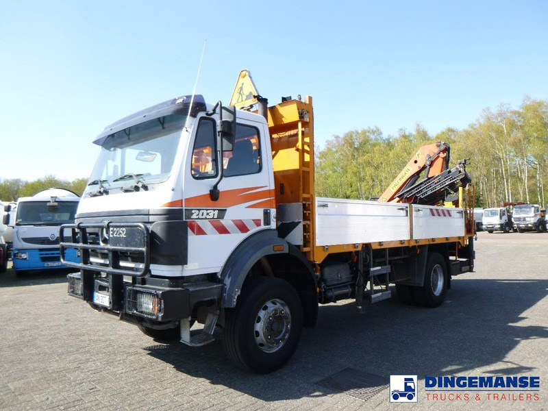 Mercedes-Benz SK 2031 4X2 + Palfinger PK13000 - شاحنة كرين: صور 5 Mercedes-Benz SK 2031 4X2 + Palfinger PK13000 - شاحنة كرين: صور 5