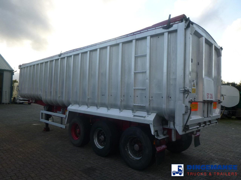 Montracon Tipper trailer alu 53.6 m3 + tarpaulin - قلابة نصف مقطورة: صور 3 Montracon Tipper trailer alu 53.6 m3 + tarpaulin - قلابة نصف مقطورة: صور 3
