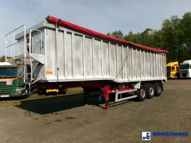 Montracon Tipper trailer alu 55 m3 + tarpaulin - قلابة نصف مقطورة: صور 1 Montracon Tipper trailer alu 55 m3 + tarpaulin - قلابة نصف مقطورة: صور 1