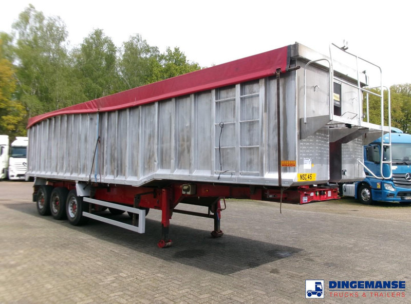 Montracon Tipper trailer alu 55 m3 + tarpaulin - قلابة نصف مقطورة: صور 2 Montracon Tipper trailer alu 55 m3 + tarpaulin - قلابة نصف مقطورة: صور 2