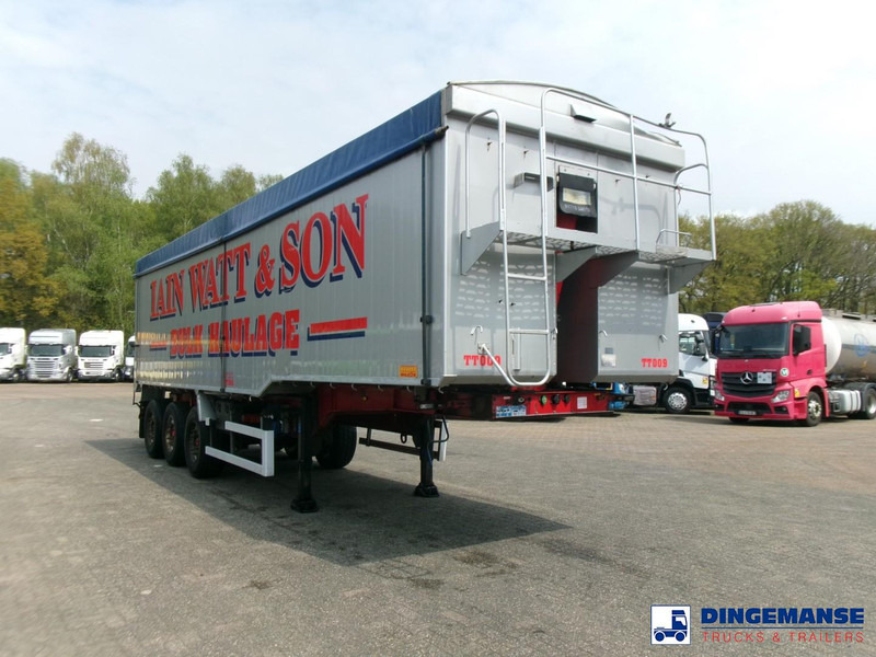 Montracon Tipper trailer alu 55 m3 + tarpaulin - قلابة نصف مقطورة: صور 2 Montracon Tipper trailer alu 55 m3 + tarpaulin - قلابة نصف مقطورة: صور 2