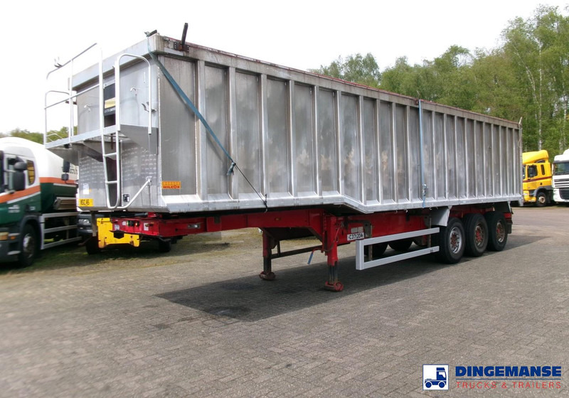 Montracon Tipper trailer alu 55 m3 + tarpaulin - قلابة نصف مقطورة: صور 1 Montracon Tipper trailer alu 55 m3 + tarpaulin - قلابة نصف مقطورة: صور 1