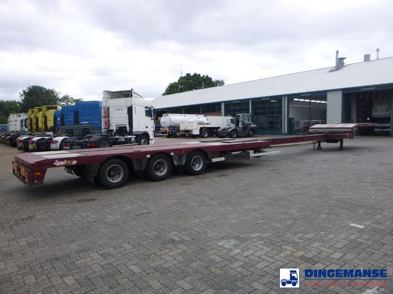 Nooteboom 3-axle semi-lowbed trailer extendable 14.5 m + ramps - عربة مسطحة منخفضة نصف مقطورة: صور 4 Nooteboom 3-axle semi-lowbed trailer extendable 14.5 m + ramps - عربة مسطحة منخفضة نصف مقطورة: صور 4