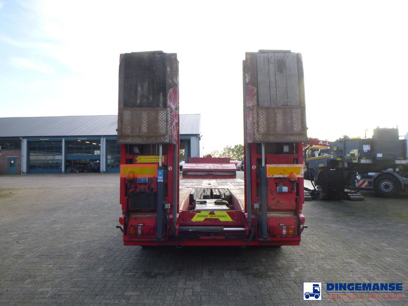Nooteboom 4-axle semi-lowbed trailer ext. 73 t + ramps - عربة مسطحة منخفضة نصف مقطورة: صور 5 Nooteboom 4-axle semi-lowbed trailer ext. 73 t + ramps - عربة مسطحة منخفضة نصف مقطورة: صور 5