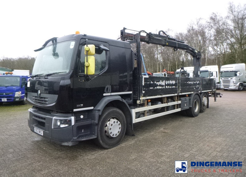 Renault Premium 380 DXI 6x2 RHD + Hiab 122 B2 Duo - شاحنة كرين: صور 1 Renault Premium 380 DXI 6x2 RHD + Hiab 122 B2 Duo - شاحنة كرين: صور 1