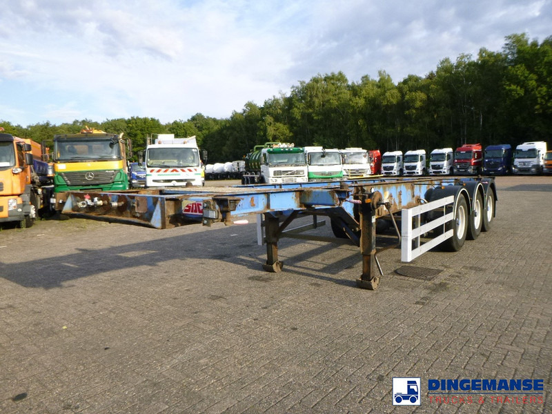 SDC 3-axle container trailer 20-30 ft + ADR - شاحنات الحاويات / جسم علوي قابل للتغيير نصف مقطورة: صور 1 SDC 3-axle container trailer 20-30 ft + ADR - شاحنات الحاويات / جسم علوي قابل للتغيير نصف مقطورة: صور 1