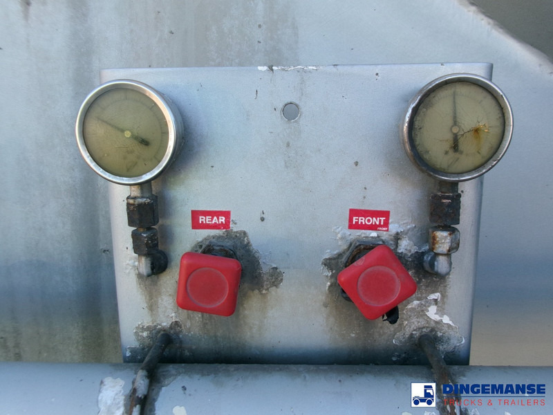 نصف مقطورة صهريج SPITZER Powder tank alu 37 m3 / 1 comp + compressor: صور 16