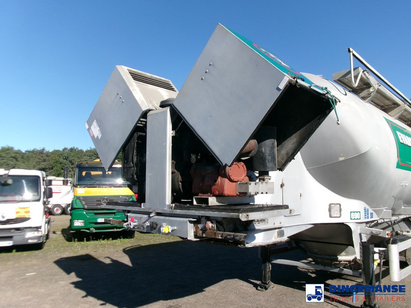 نصف مقطورة صهريج SPITZER Powder tank alu 37 m3 / 1 comp + compressor: صور 18
