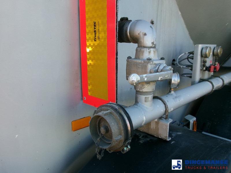 نصف مقطورة صهريج SPITZER Powder tank alu 37 m3 / 1 comp + compressor: صور 15