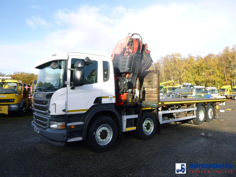 Scania P 400 8X2 RHD + Fassi F600 - شاحنة كرين: صور 1 Scania P 400 8X2 RHD + Fassi F600 - شاحنة كرين: صور 1