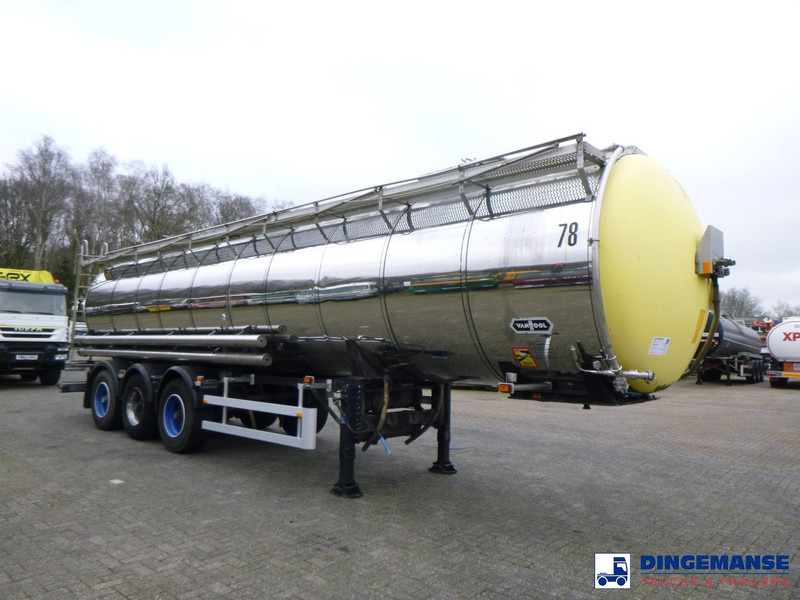 Van Hool Chemical tank inox 30 m3 / 1 comp - نصف مقطورة صهريج: صور 2 Van Hool Chemical tank inox 30 m3 / 1 comp - نصف مقطورة صهريج: صور 2